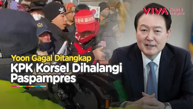 Dilindungi Militer, Presiden Yoon Gagal Ditangkap Paksa