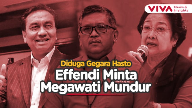 Effendi Simbolon Desak Megawati Mundur, Todong Curiga Hasto