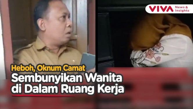 Borok Oknum Camat 'Dikopek' Warga, Wanita Cantik Sembunyi..