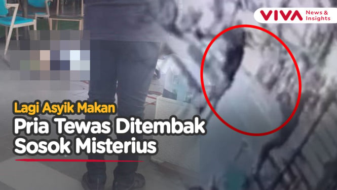 Pria Tewas Ditembak Sosok Misterius Saat di Restoran