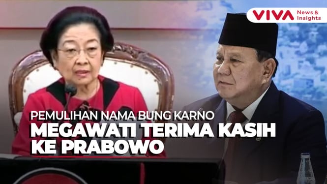 Megawati 'Tahan Tangis' Berterimakasih ke Prabowo