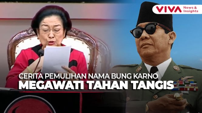 Megawati Berterima Kasih Soal Pemulihan Nama Soekarno