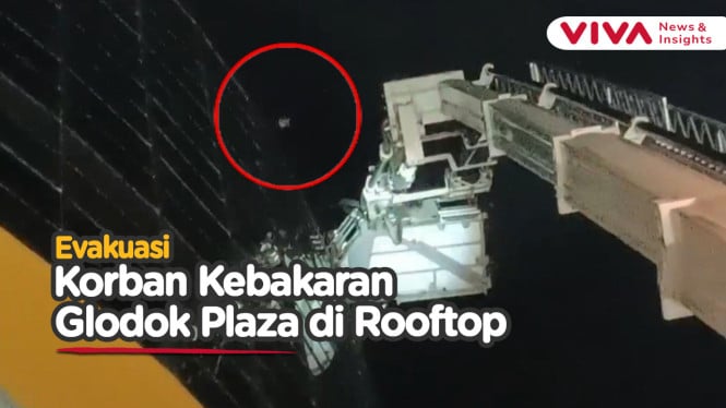 Detik-detik Penyelamatan Dramatis Korban Terjebak di Rooftop