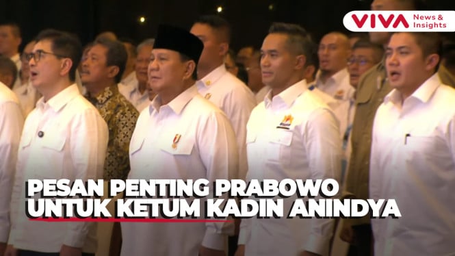 Anindya Ungkap Pesan Presiden Prabowo: Kadin Harus Kompak