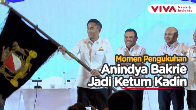 Anindya Bakrie Resmi Dikukuhkan Jadi Ketum Kadin Indonesia