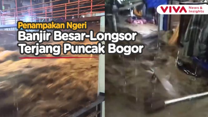 Banjir-Longsor Puncak Bogor, Jembatan Putus