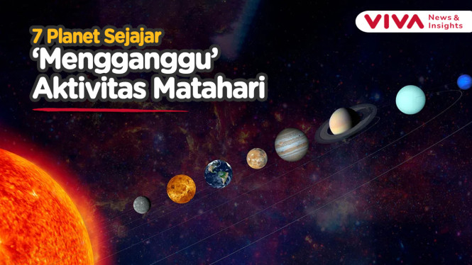 Fenomena Langka, 7 Planet Sejajar Sambut Ramadan 1446 H