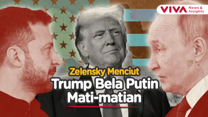 MURKA! Ultimatum Zelensky, Trump Pasang Badan untuk Putin