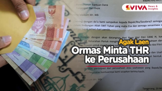 Ormas Kirim Surat Minta THR ke Perusahaan Tangerang