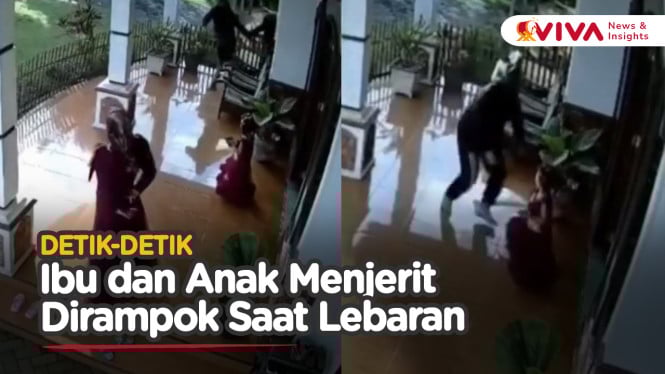 Ibu Ini Tatap-tatapan dengan Maling! Kalung Anak Dirampas