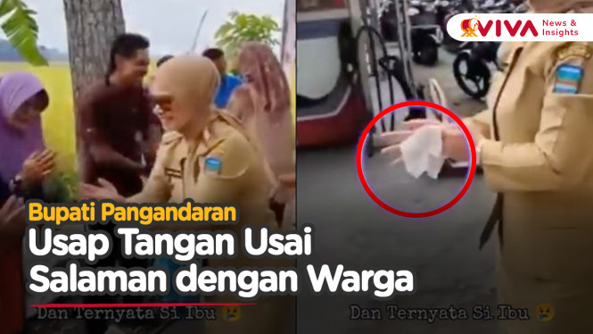 Aksi Bupati Pangandaran 'Bersih-bersih' Usai Menyalami Warga