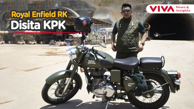 Motor Kesayangan Ridwan Kamil Disita KPK