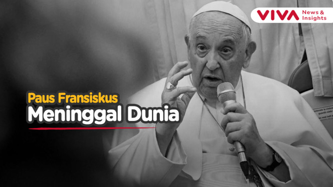 Pemimpin Katolik Paus Fransiskus Meninggal Dunia