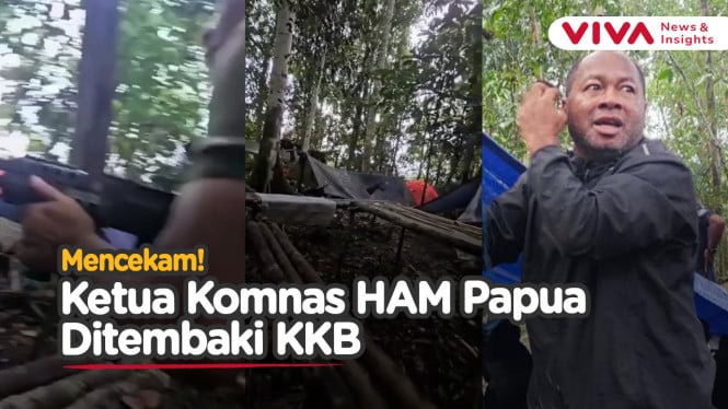 Aksi Brimob Vs KKB Lindungi Kepala Komnas HAM Papua