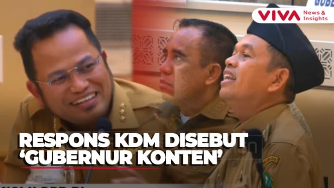 Jawaban Cerdas KDM Dijuluki 'Gubernur Konten' saat Rapat