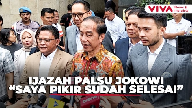 FULL Keterangan Jokowi Usai Laporkan Penuduh Ijazah Palsu