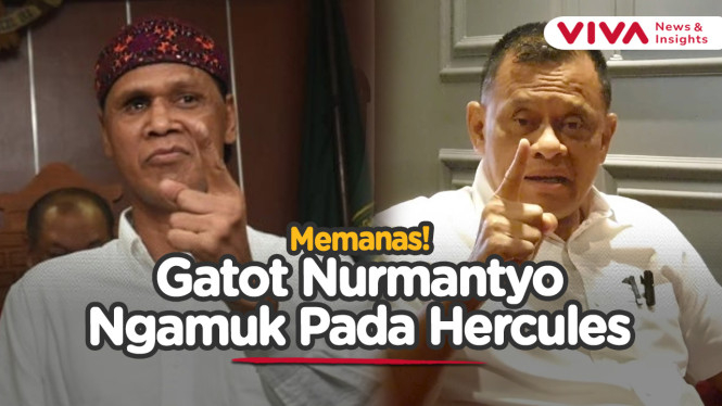 Babak Baru! Hercules Tantang Eks Jenderal Gatot Nurmantyo