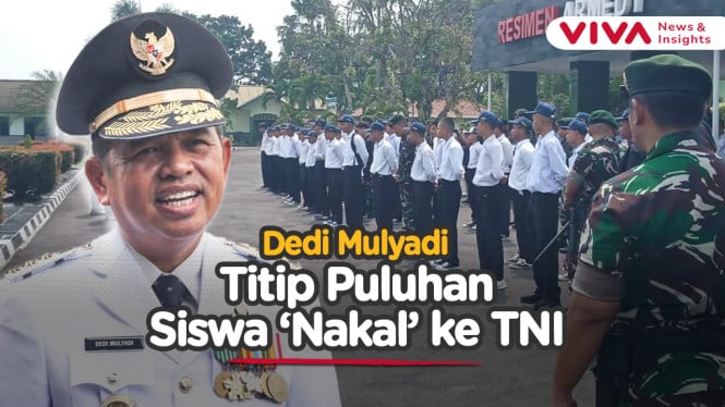 Dedi Mulyadi Disebut Raja Bawa 69 Siswa ke Barak Militer