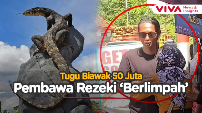 Dulu Sepi Sekarang Ramai, Air Mata Rezeki di Tugu Biawak