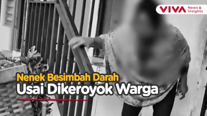 Gegara Siung Bawang, Nenek Diamuk Sampai Bersimbah Darah