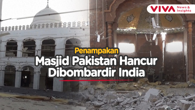 Serangan Rudal India Hancurkan Masjid di Pakistan