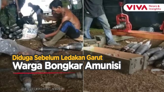 Warga Bongkar Amunisi TNI Diduga Sebelum Tragedi di Garut