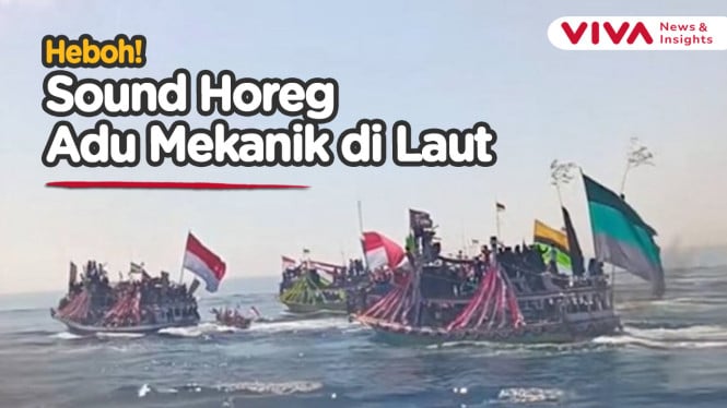 GEGER Duel Sound Horeg Diadu di Tengah Laut, Warganet: Rusak