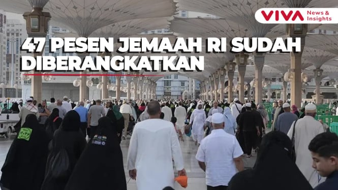 Kloter Terakhir Gelombang Pertama Jemaah Haji Indonesia