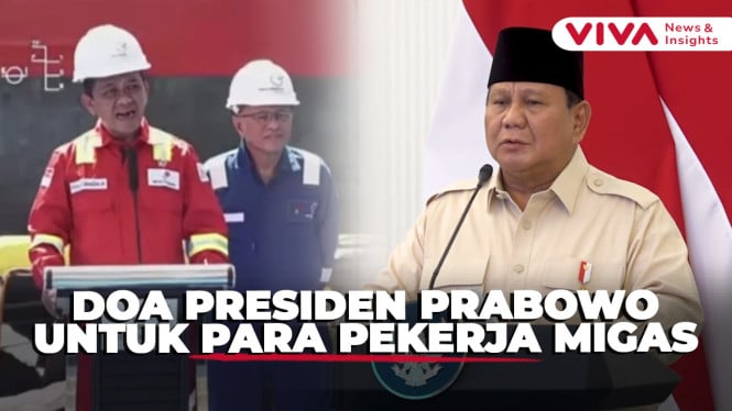 Prabowo Beri Hormat kepada Pekerja Migas: Anda Pahlawan