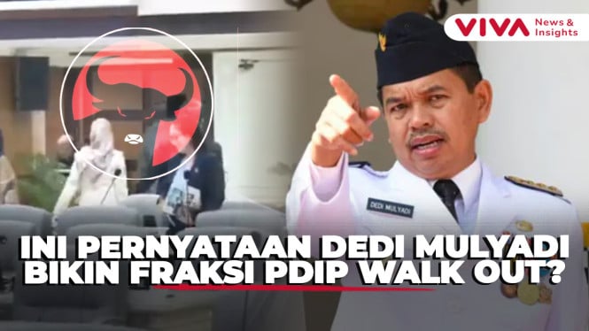 Terkuak, Pernyataan Dedi Mulyadi yang Buat PDIP Walk Out