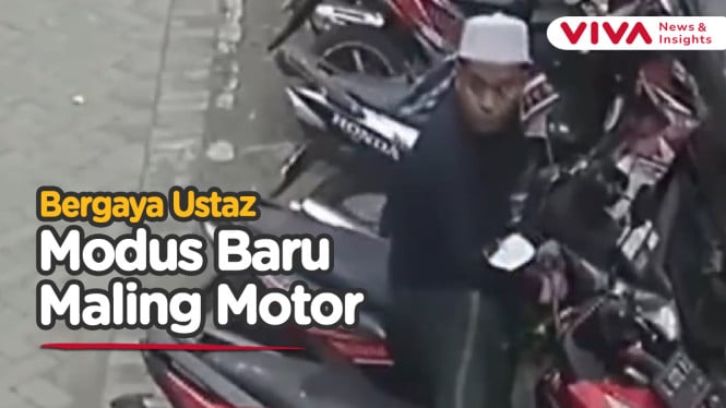Nyamar Jadi 'Ustaz' Motor Hilang dengan Sekejap