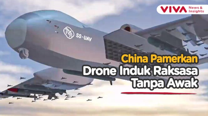 China Gemparkan AS, Drone Induk Raksasa Perkuat Pertahanan