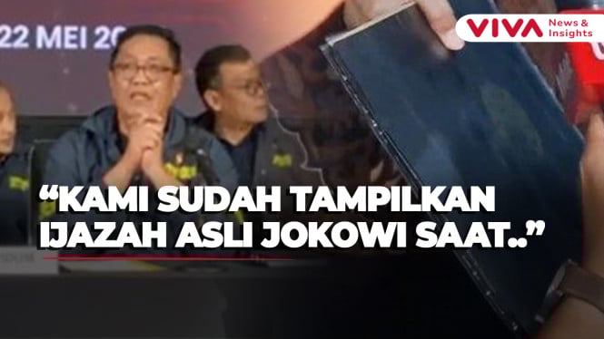 Wartawan Bingung, Alasan Polisi Tak Bawa Ijazah Asli Jokowi