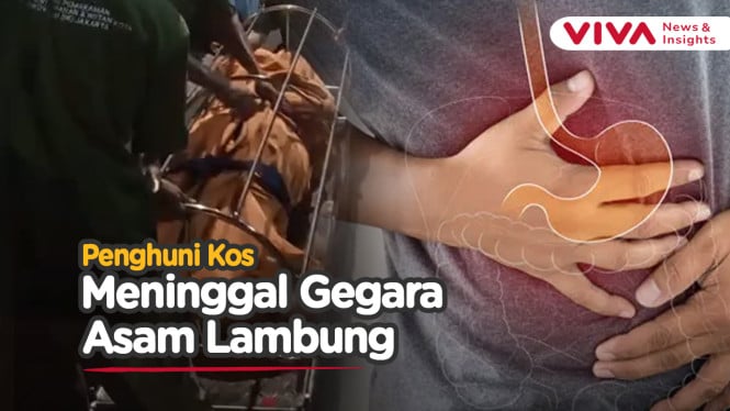 Anak Kos Ditemukan Meninggal karena Asam Lambung