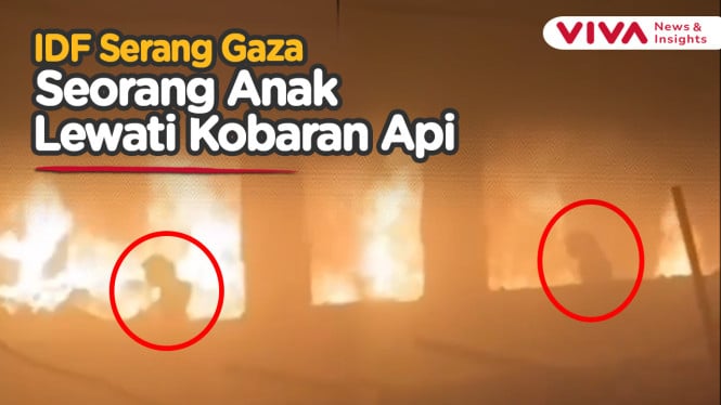 IDF Panggang Hidup-hidup Puluhan Pengungsi Gaza