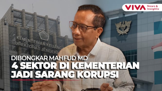 Mahfud MD Blak-blakan 4 Sektor Ini Jadi Sarang Mafia Korupsi
