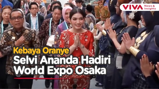 Tampil Anggun, Momen Selvi Ananda Hadiri World Expo Osaka