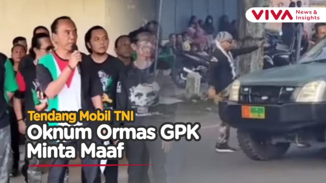 Pentolan Ormas GPK Datangi Komandan TNI Minta Maaf