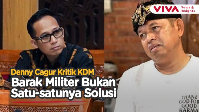 Denny Cagur Kritik Deddy Mulyadi Soal Barak Militer