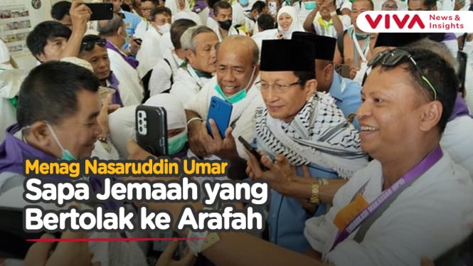 Perhatian Menag ke Jemaah Haji RI Saat Berangkat ke Arafah