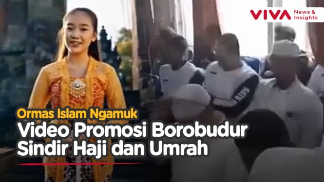 Video Promosi Candi Borobudur Hina Islam, FPI Turun Gunung