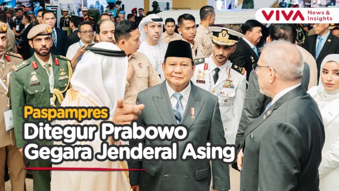 Awasi Jenderal Asing, Paspampres Auto Nunduk Ditegur Prabowo