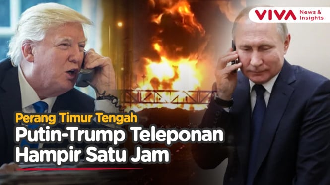 Putin Telepon Trump Rencanakan Sesuatu Soal Timur Tengah