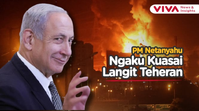 Sesumbar Netanyahu Katakan Kuasai Langit Teheran