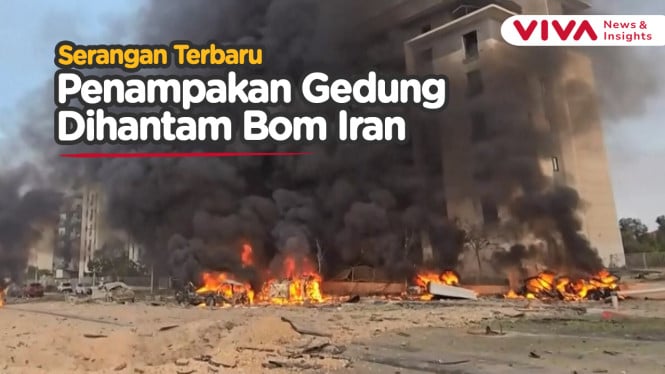 Tel Aviv Morat-marit Dihantam 20 Rudal Balistik Iran