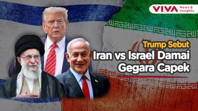 Trump Bicara Angkuh, Perang Iran Vs Israel Sudah Bungkus
