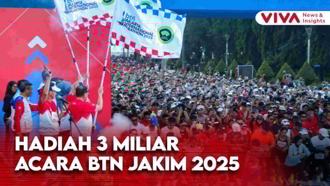 Puluhan Ribu Pelari Sukseskan Acara BTN JAKIM 2025