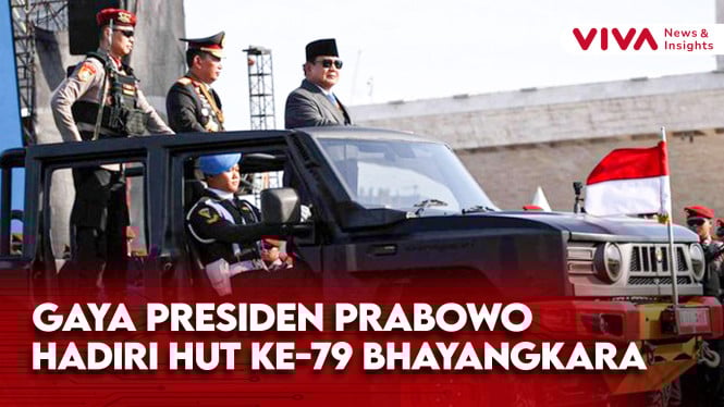 Gagah di Atas Maung! Prabowo Keliling Inspeksi Pasukan