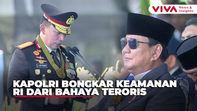 Di Hadapan Prabowo, Kapolri Sebut RI Aman dari Teroris