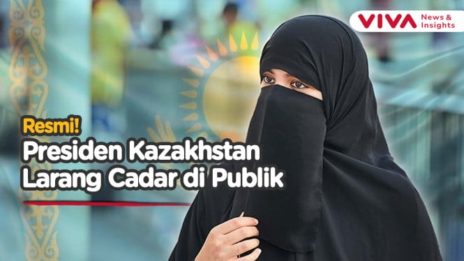 Miris! Kazakhstan Larang Penggunaan 'Cadar' di Tempat Umum